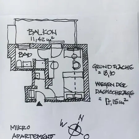 Microapartment In Mit Westbalkon * Oberursel